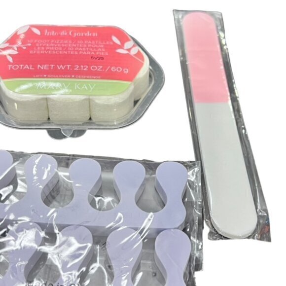 MARY‎ KAY INTO THE GARDEN PEDICURE SET NEW IN BAG LIMITED EDITION Great Gift - Picture 3 of 7